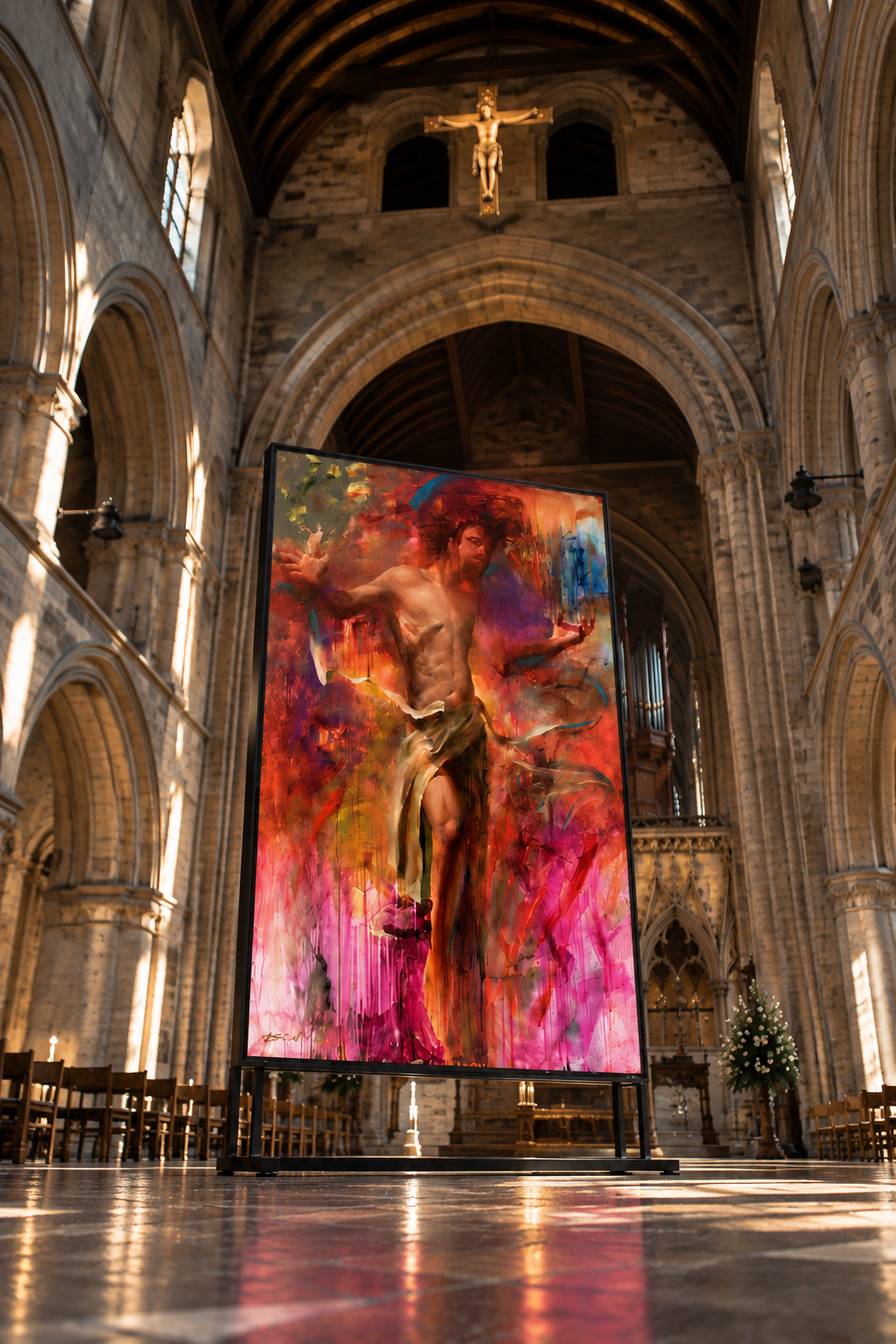 A Vihar Szeme / 2019 / Southwell Minster Cathedral / Human Gold